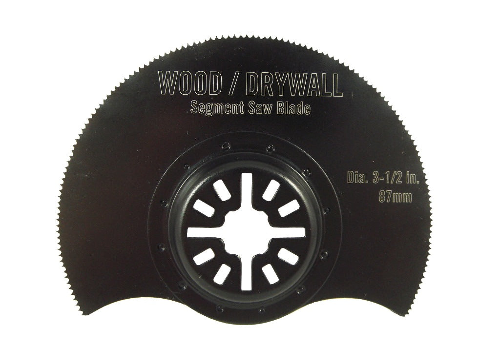 Oscillating Tool 3 1/2" Segmented Wood Blade - 25 Pack (Only $.60 / Blade)